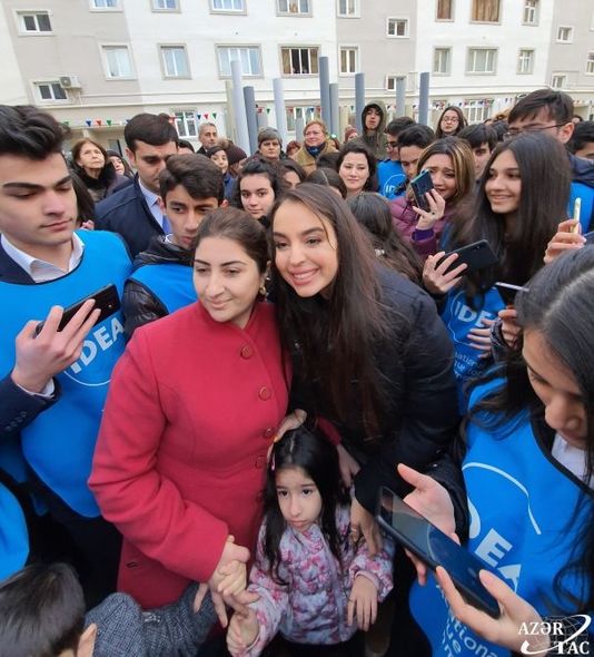 "Bizim həyət" layihəsi çərçivəsində Səbail rayonunda daha bir həyət abadlaşdırıldı - FOTO 