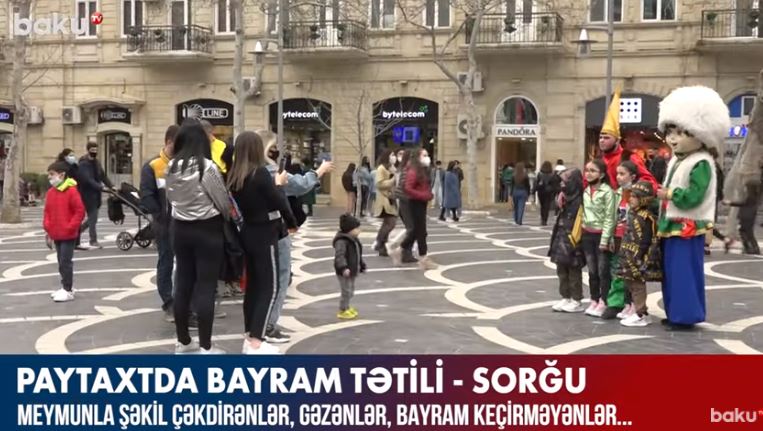 Paytaxt sakinləri bayram tətilini necə keçirir? - SORĞU + VİDEO