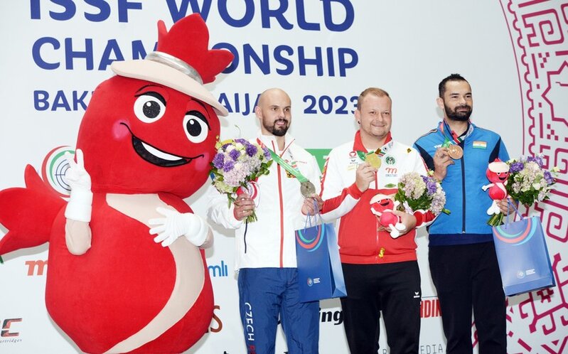 Bakıda keçirilən dünya çempionatında Avstriya atıcısı qızıl medal qazandı