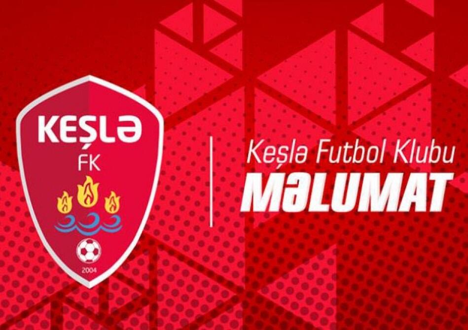 "Keşlə"yə yeni baş məşqçisi təyin edildi