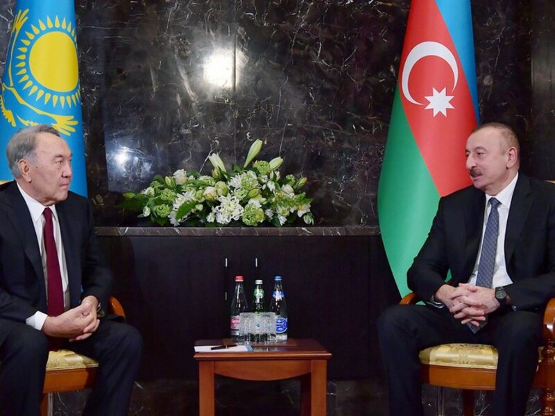 Nursultan Nazarbayev Azərbaycan Prezidentinə başsağlığı verdi