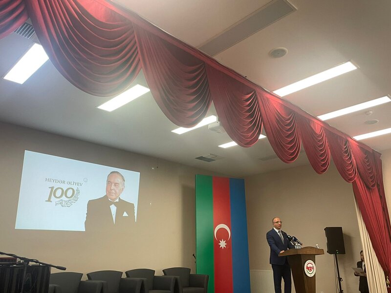 Ankarada Heydər Əliyevin 100 illiyi qeyd olundu – FOTOLAR