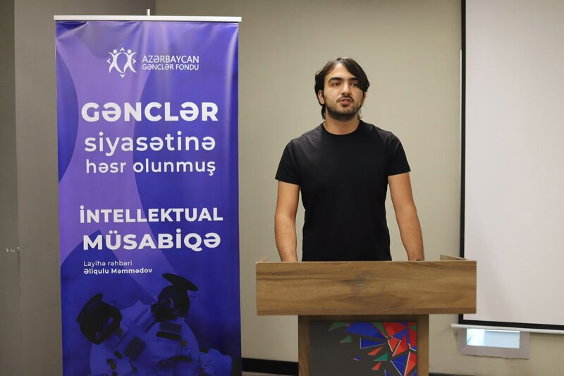 Gənclər siyasətinə həsr olunmuş intellektual müsabiqə' başa çatdı