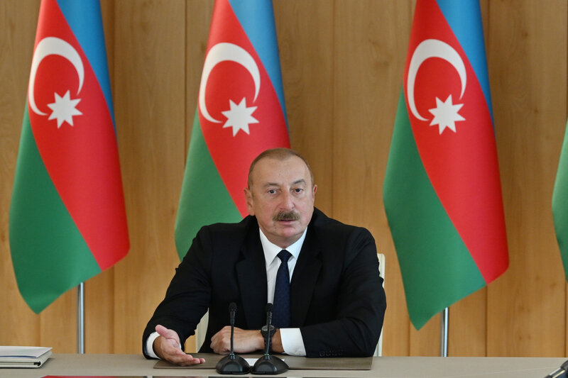 Prezident: 'Azərbaycanla hədə-qorxu, ultimatum dili ilə heç kim danışa bilməz