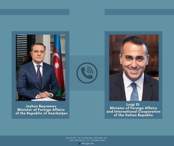 Ceyhun Bayramov italiyalı nazirlə Qarabağı müzakirə etdi