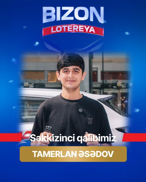 Bizon lotereyasında daha 4 avtomobil sahibini tapıb
