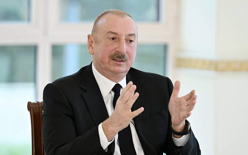 İlham Əliyevin Qəzza ilə bağlı mövqeyi Türkiyə gündəmində - Fotolar