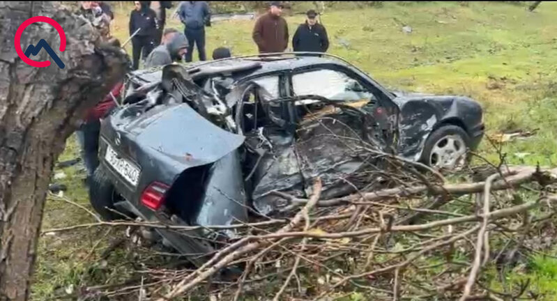 Zaqatalada ağır qəza - Ölən və yaralananlar var - Foto