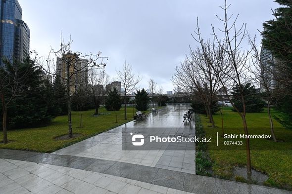 Bakının mərkəzindəki park yenidən istifadəyə verildi - FOTO