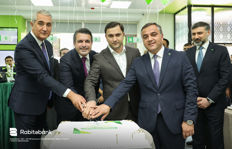 Rabitəbank 32-ci filialını Bakıxanovda açdı - FOTOLAR