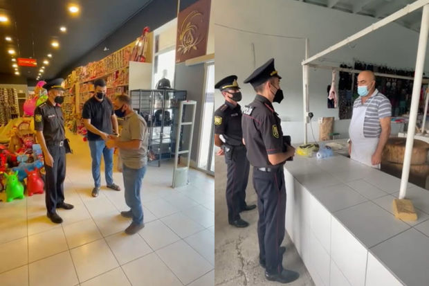 Ağdaşda karantin qaydalarını pozanlar CƏZALANDIRILDI