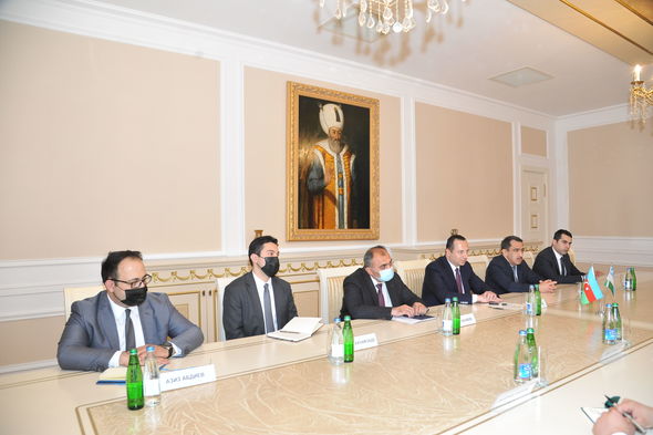 Çingiz Əsgərov Özbəkistanın Korrupsiyaya Qarşı Mübarizə Agentliyinin nümayəndə heyəti ilə görüşüb – FOTO 