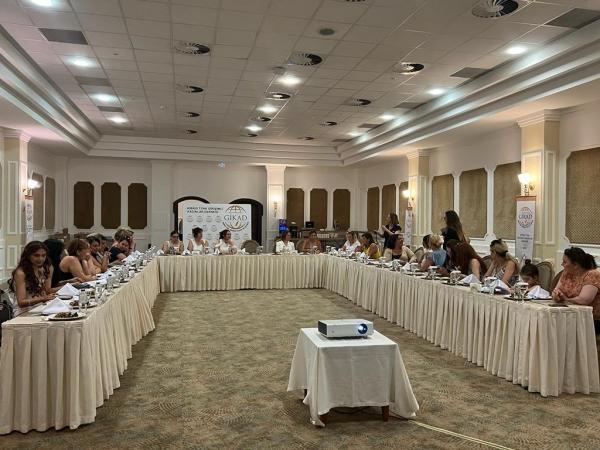 QHT Agentliyinin əməkdaşı Prezidentlə görüşdə iştirak edib - FOTO