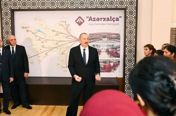 "Azərxalça" ASC-nin Kürdəmir filialının açılışı oldu - YENİLƏNİB+FOTO