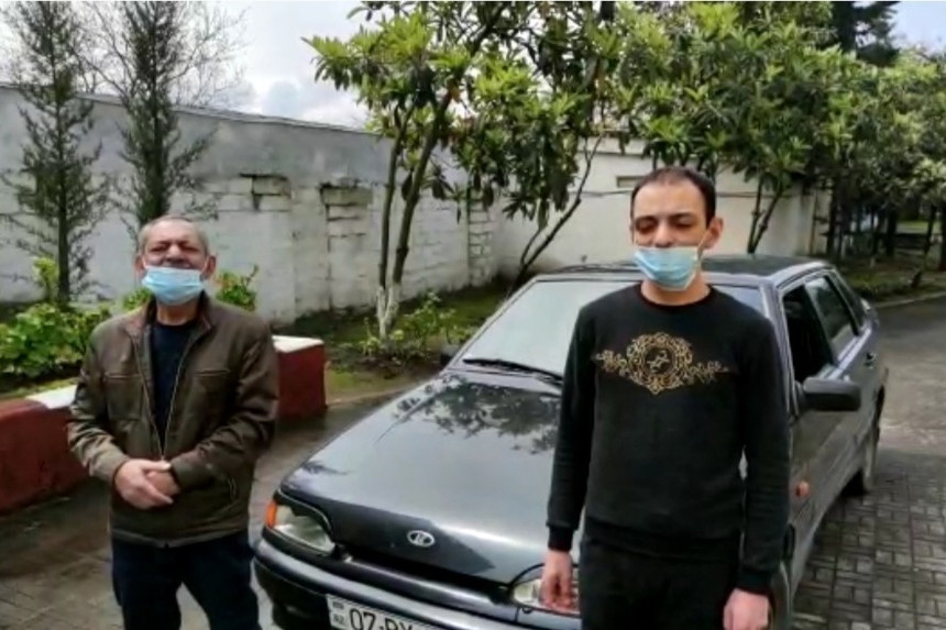 Astarada karantini pozan ata və oğlu həbs edildi
