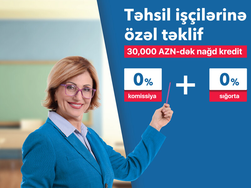 Təhsil işçiləri üçün AccessBank-dan özəl kampaniya