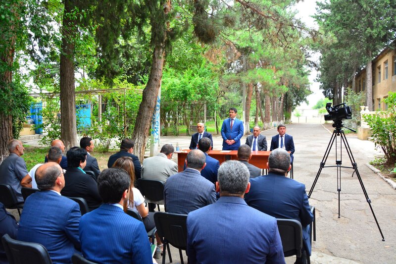 Seymur Orucov Qaçaq Kərəm kəndində səyyar qəbul keçirdi - FOTOLAR