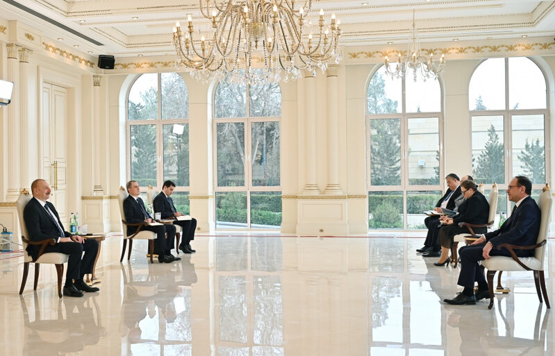 Prezident Bolqarıstanın yeni səfirinin etimadnaməsini qəbul edib