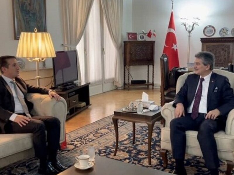 Azərbaycan və Türkiyənin İrandakı səfirləri görüşdü