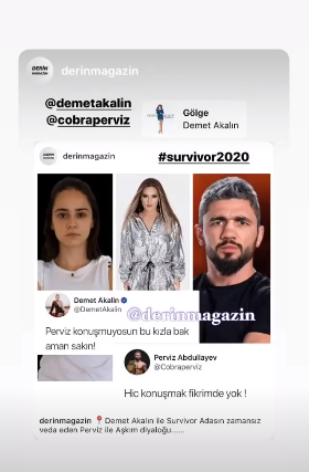 Survivor"u tərk edən Pərvizə türkiyəli məşhurdan XƏBƏRDARLIQ: Bu qızla nəbadə... - FOTO