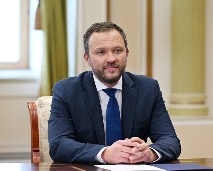 İlham Əliyev Estoniyanın xarici işlər nazirini qəbul edib - FOTOLAR