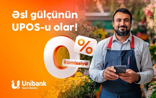 Unibank biznes sahibləri üçün UPOS xidmətini pulsuz etdi