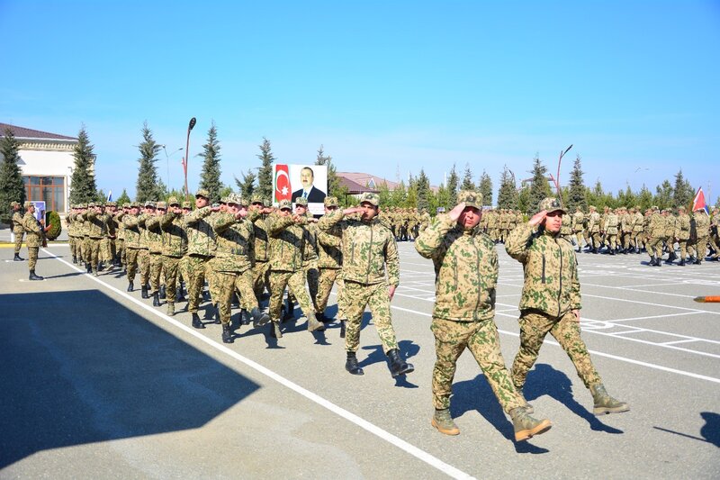 Ağstafada Daxili Qoşunların yaranması günü qeyd olundu - Fotolar