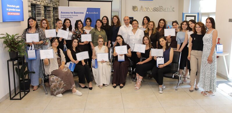 Access2Success artıq regionlarda — AccessBank-dan Zaqatalada qadın sahibkarlara dəstək