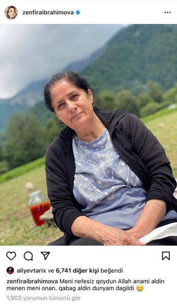 Tanınmış müğənninin anası koronavirusdan vəfat etdi - FOTO