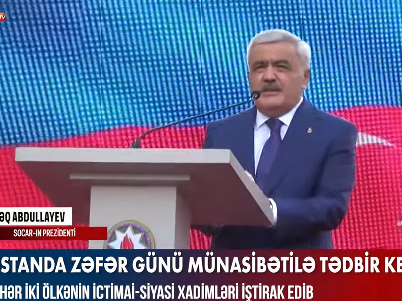Gürcüstanda Zəfər Günü ilə bağlı tədbir keçirildi - VİDEO