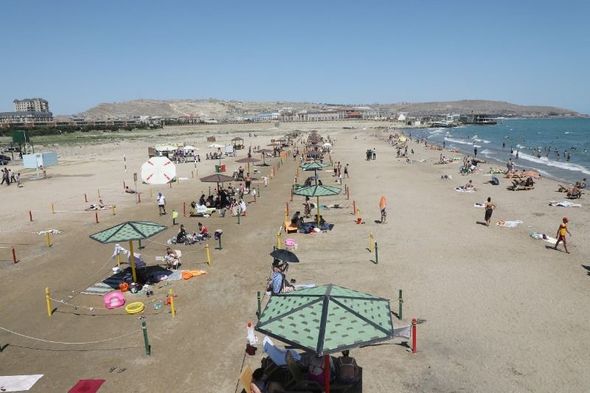 Çimərliklərdə nəzarət tədbirləri davam edir - FOTO