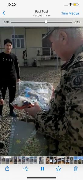 Türkiyəli qardaşlarımızdan Vətən müharibəsindən təsirlənən uşaqlara sürpriz - FOTO