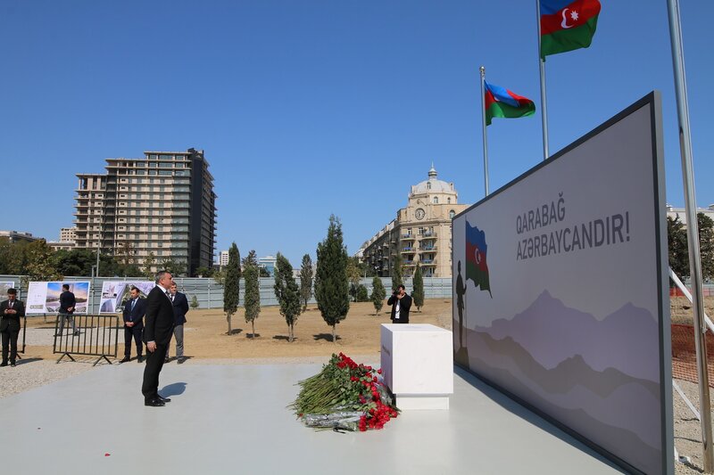 Dövlət Xidmətinin rəhbərliyi anım mərasimlərində iştirak etdi - FOTOLAR