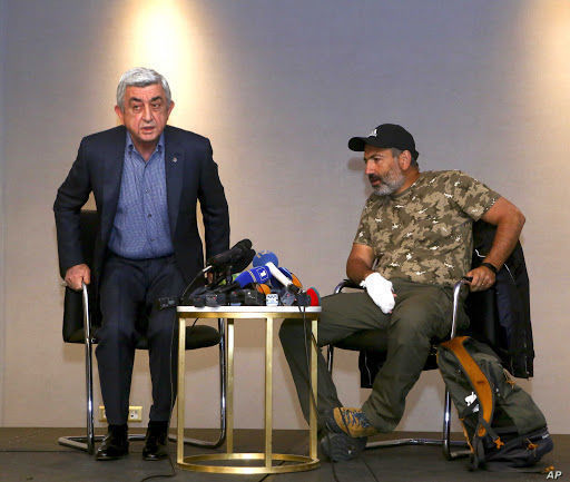 Paşinyan Sarqsyana cavab verdi: 