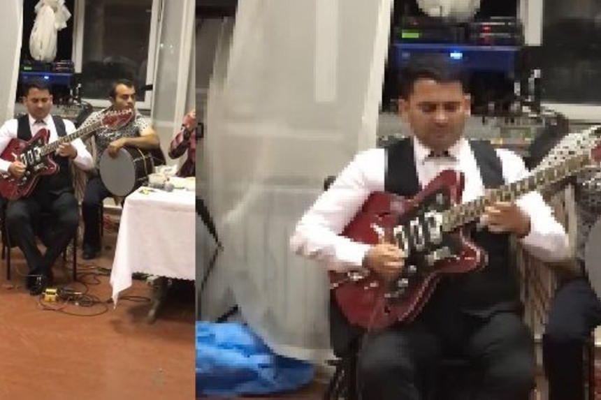 Oğlu tərəfindən öldürülən musiqiçinin son görüntüləri - VİDEO