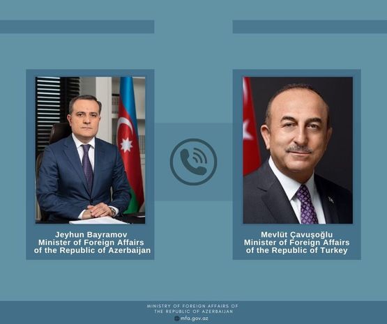 Ceyhun Bayramovla türkiyəli həmkarı yanğınları müzakirə etdi
