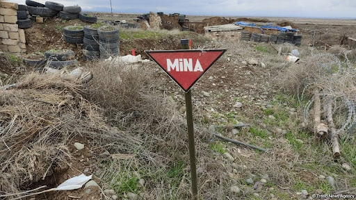 Cəbrayılda 54 yaşlı kişi minaya düşdü