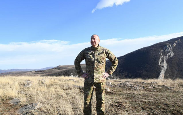 İlham Əliyev və Mehriban Əliyeva Cıdır düzündə oldular