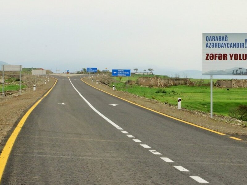 Füzulidə Zəfər yolunun açılışı oldu