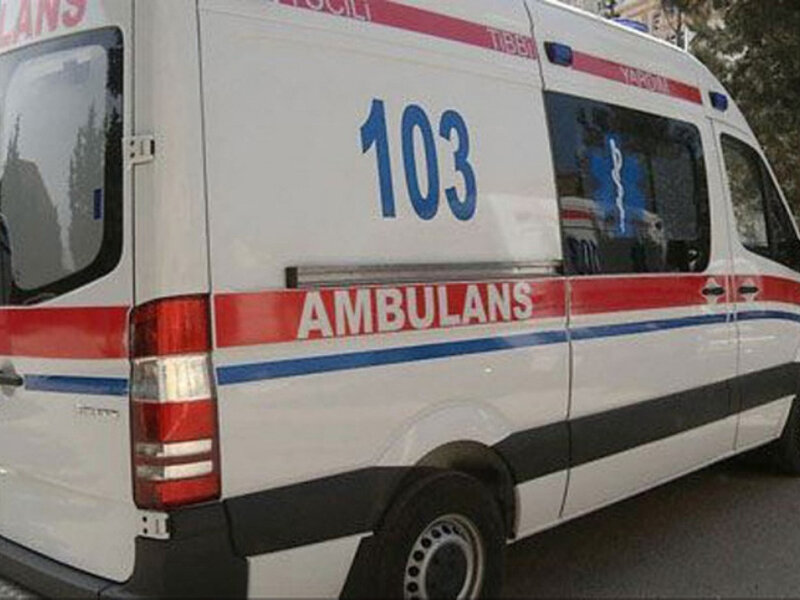 Yevlaxda yanğın olub, bir nəfər tüstüdən zəhərlənib