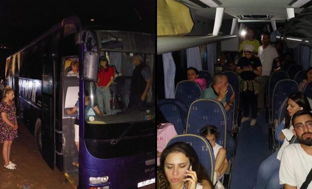 Milli Yaylaq Festivalına gedən jurnalistlər yolda köməksiz qaldılar - FOTO