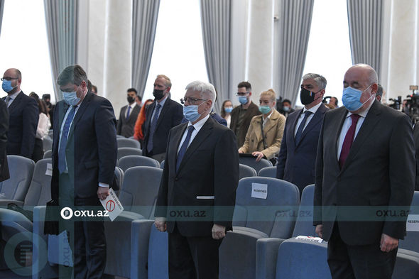 Bayramov-Lavrov mətbuat konfransı Oxu.Az-ın obyektivində - FOTOREPORTAJ
