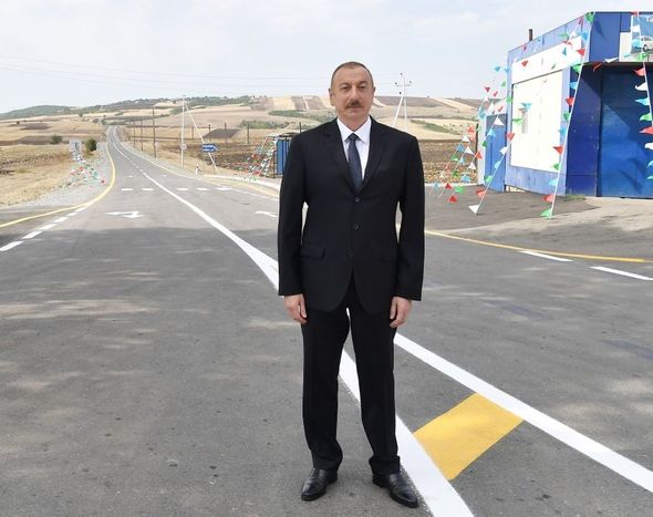 Muğanlı-İsmayıllı-Təzəkənd-Ağbulaq-Qoşakənd avtomobil yolu istifadəyə verilib - FOTO