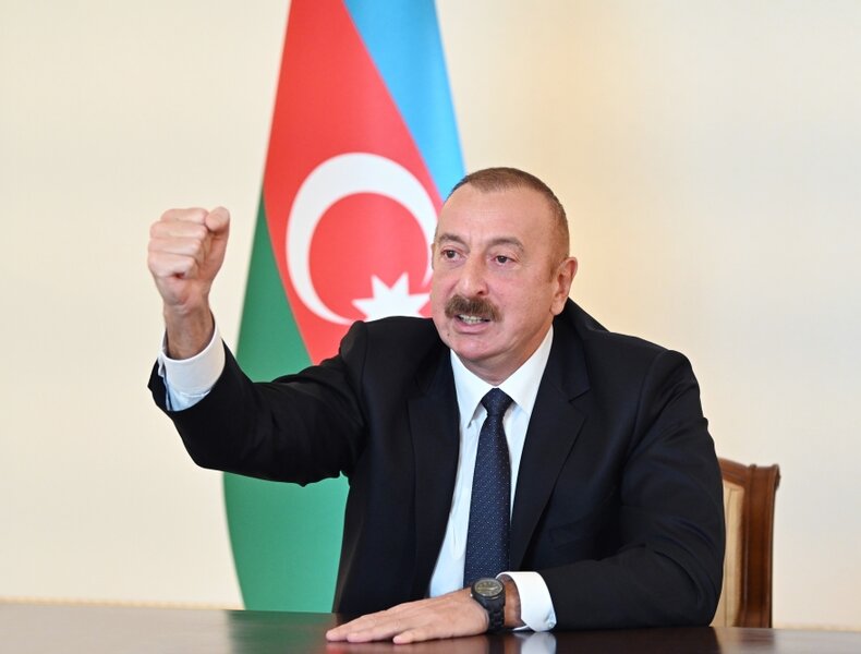Prezident: "Deyirdim ki, heç vaxt Azərbaycan xalqı bu vəziyyətlə barışmayacaq