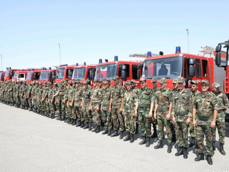 FHN-nin yanğın-xilasetmə qüvvələrinin növbəti qrupu Türkiyənin Muğla vilayətinə çatıb