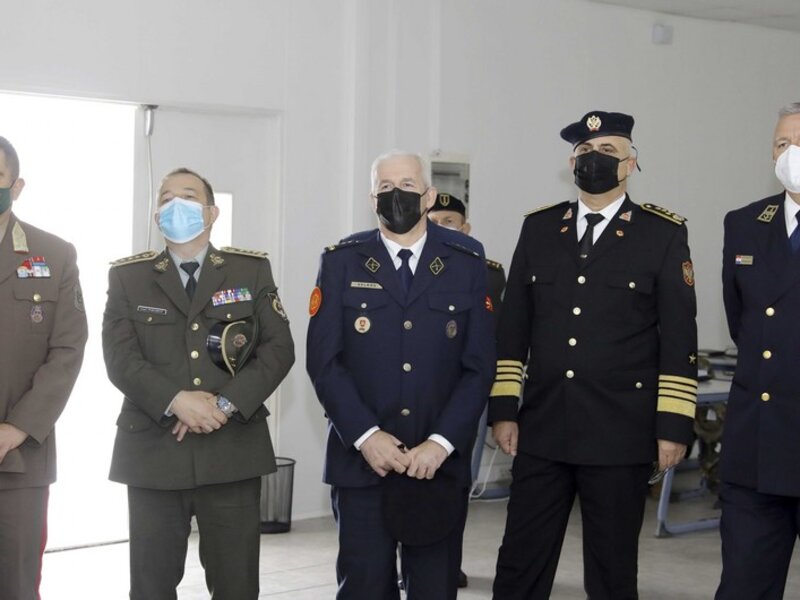 NATO Hərbi Komitəsinin üzvləri Azərbaycan-Türkiyə-Gürcüstan təlimini izləyiblər