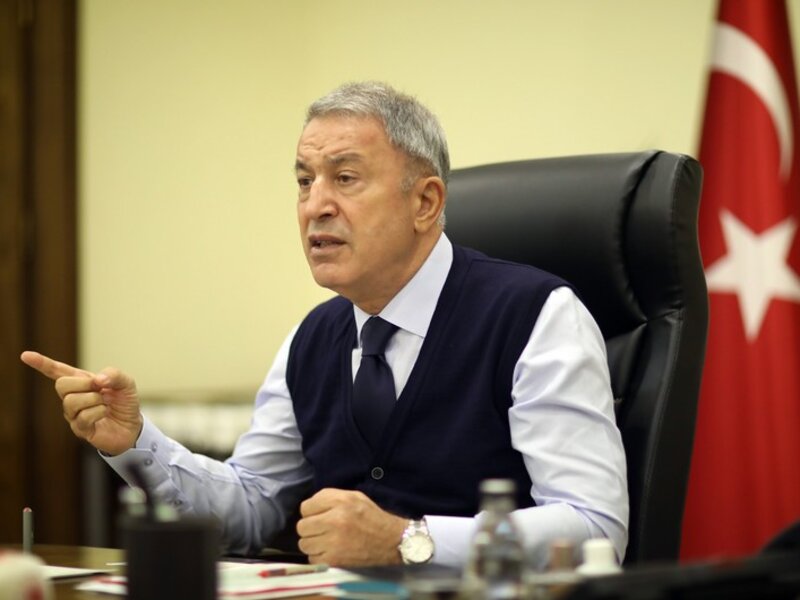 Hülusi Akar: 'Azərbaycanlı qardaşlarımızın haqlı mübarizəsinə dəstək verməyə davam edəcəyik