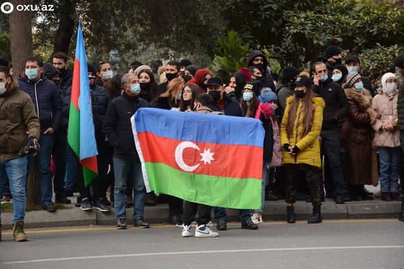 "Dəmir yumruq": Xalqımızın Zəfər sevinci - FOTOREPORTAJ