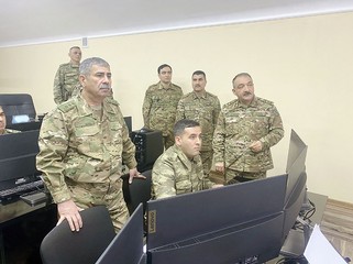 Zakir Həsənov Quru Qoşunlarında olub, müvafiq göstərişlər verdi - FOTO