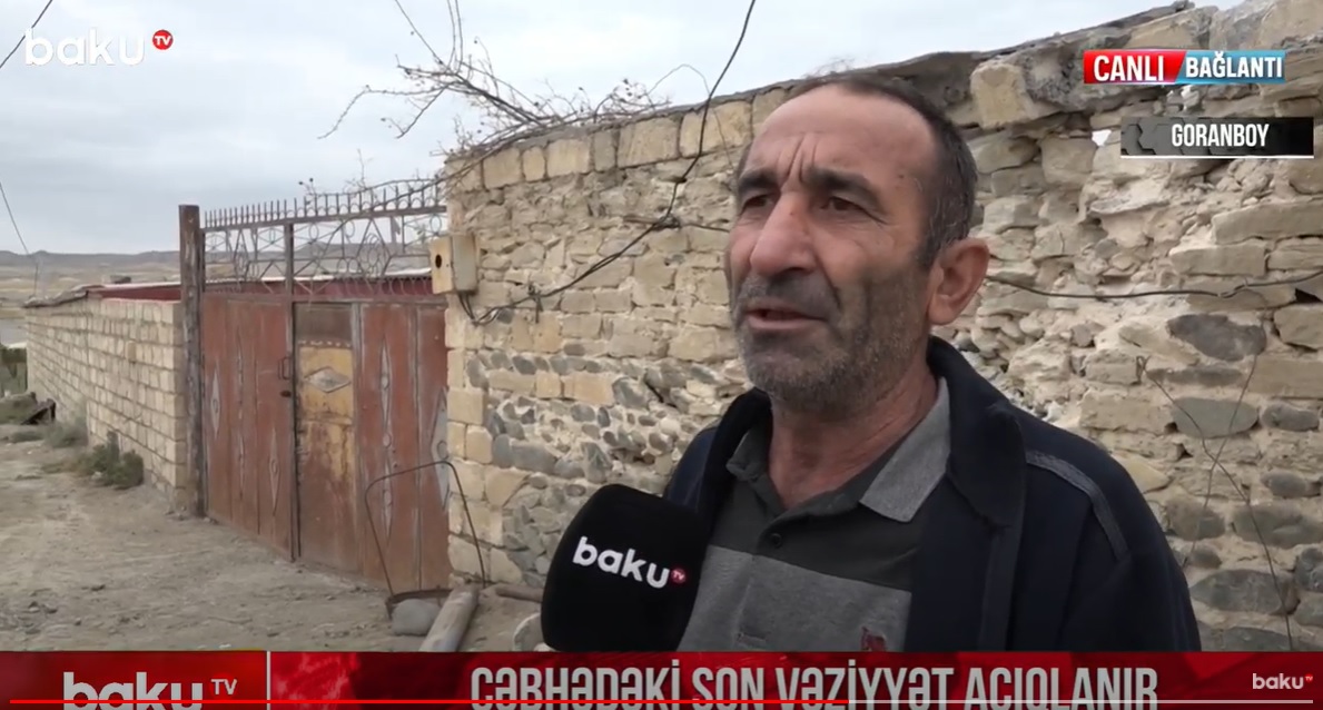 Cəbhədəki vəziyyət Tap Qaraqoyunlu sakinlərinin dilindən - VİDEO 